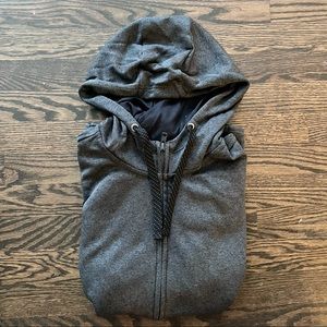 The North Face Dark Gray Zip Up Hoodie Sweatshirt